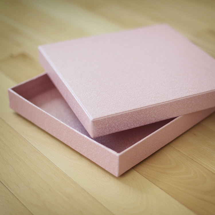 Pink Texture Album Box (10.50x10.50x1.75 inches)